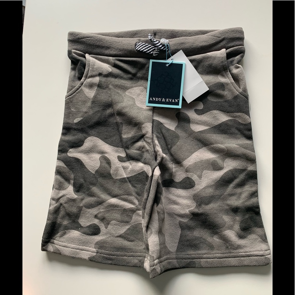 Camo shorts - Andy & Evan